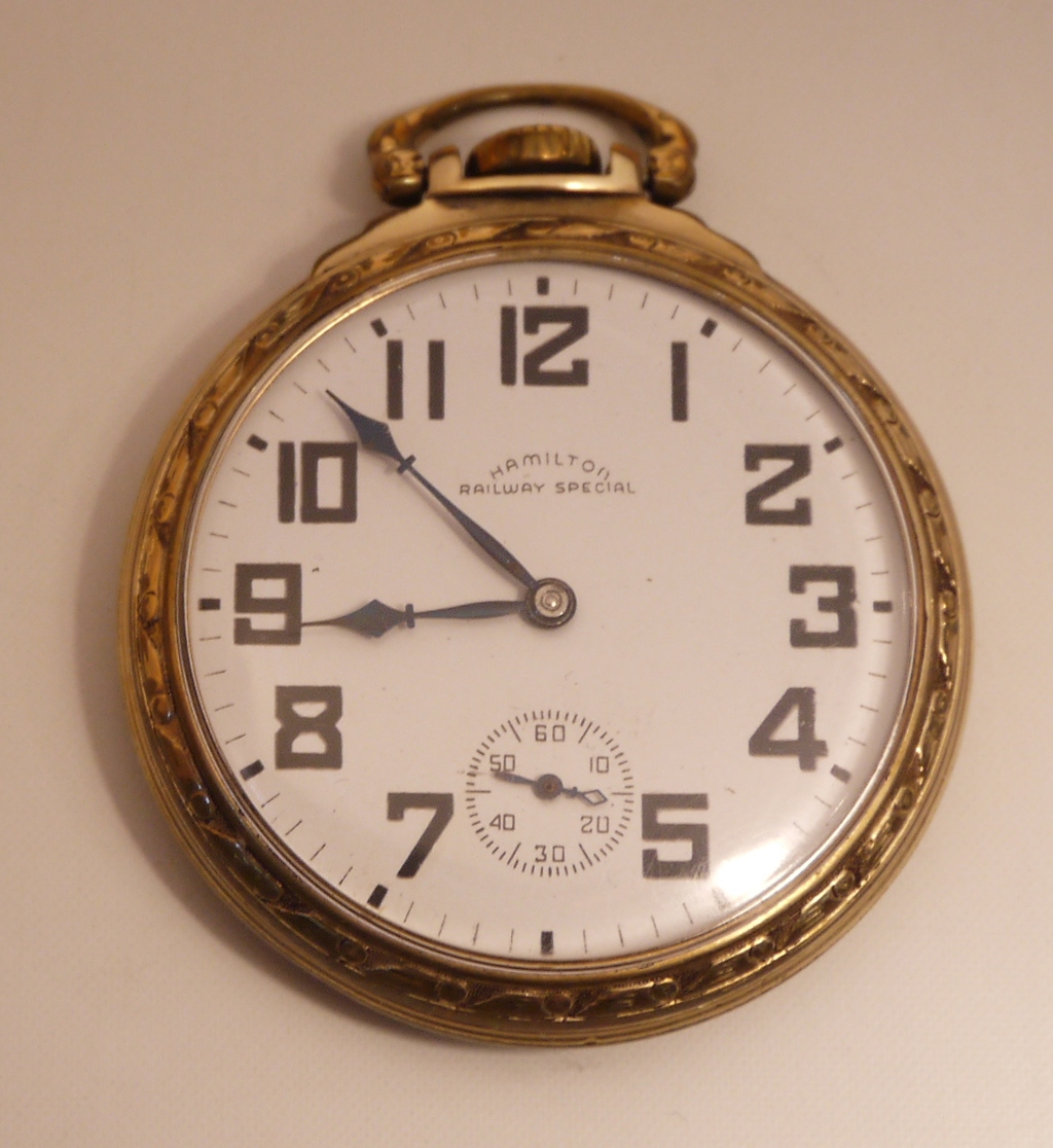 Hamilton railroad best sale pocket watch history