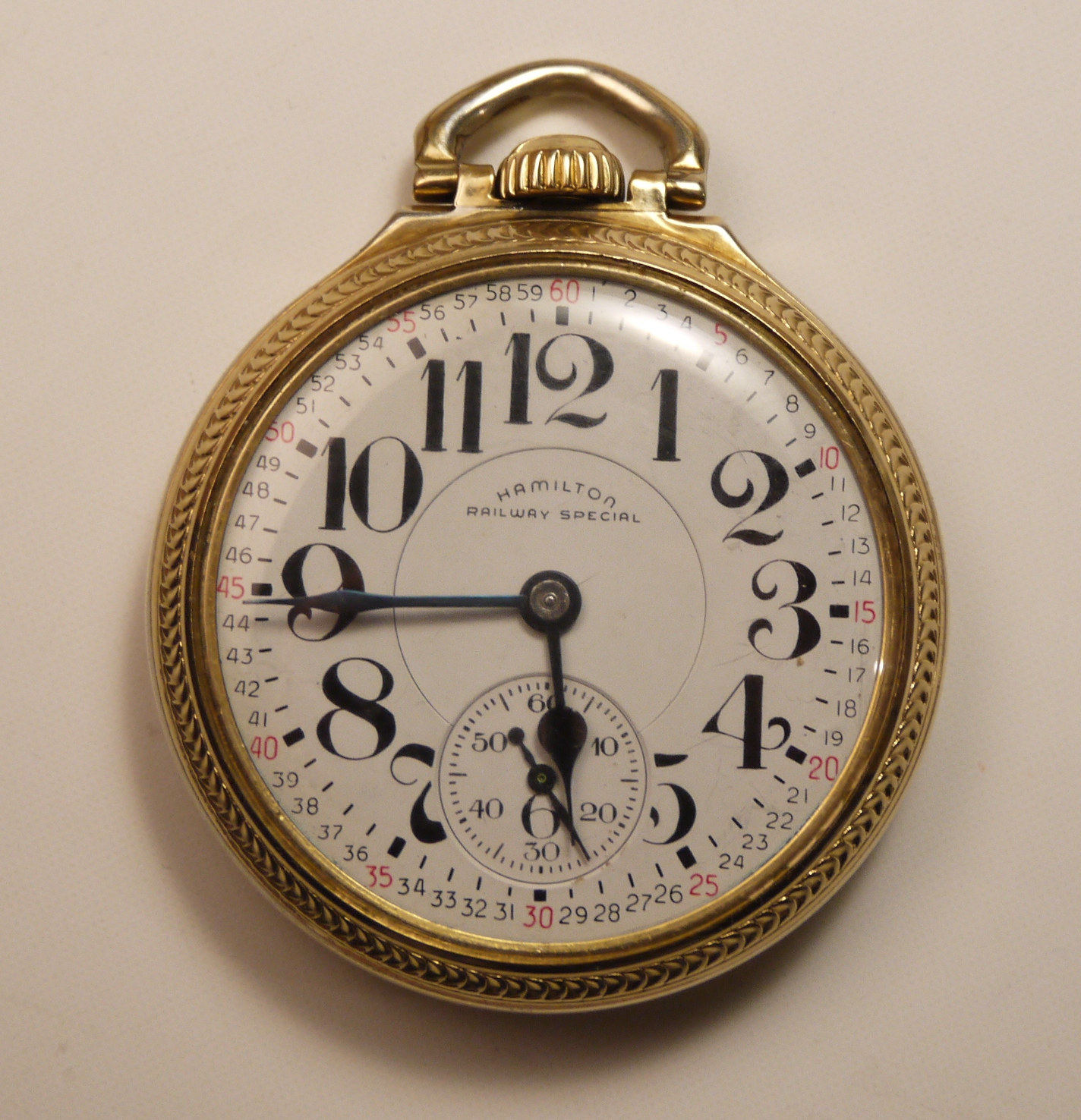 hamilton pocket watch value