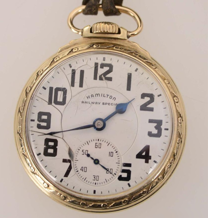 hamilton pocket watch value