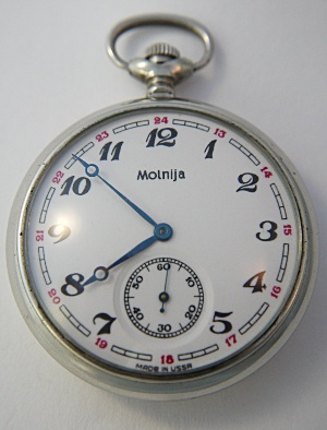 pocket watch with timer