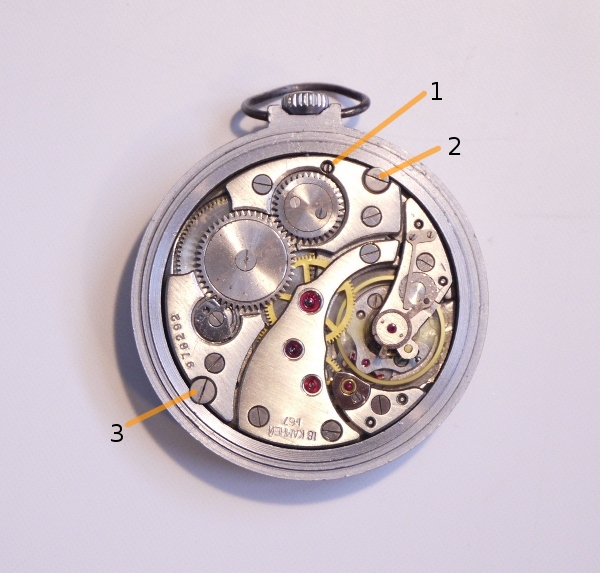 molnija pocket watch serial number